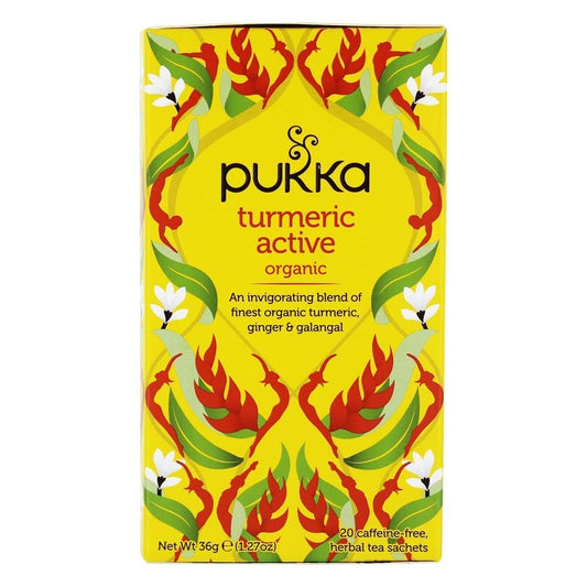 Pukka Organic Turmeric Active X 20 Tea Bags