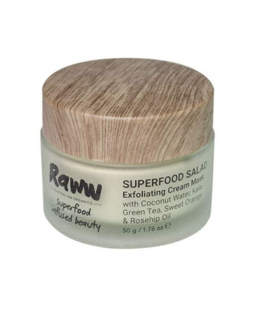 Raww Superfood Salad Exfoliating Cream Mask