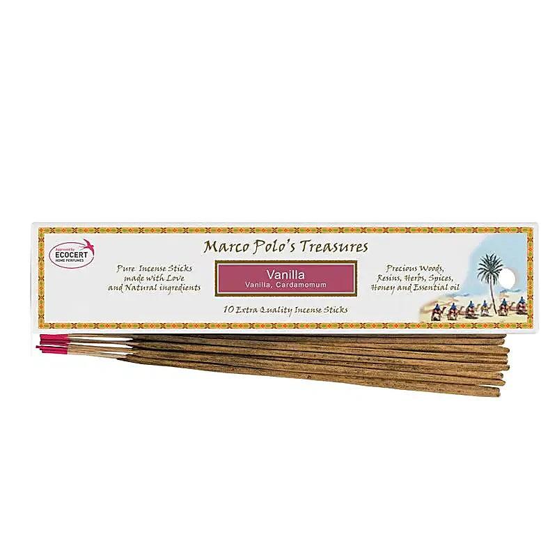 Marco Polo'S Treasures Vanilla Incense Sticks