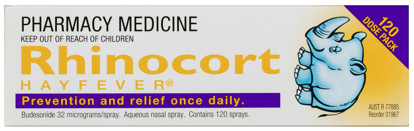 Rhinocort Hayfever Allergy Original 120 Sprays