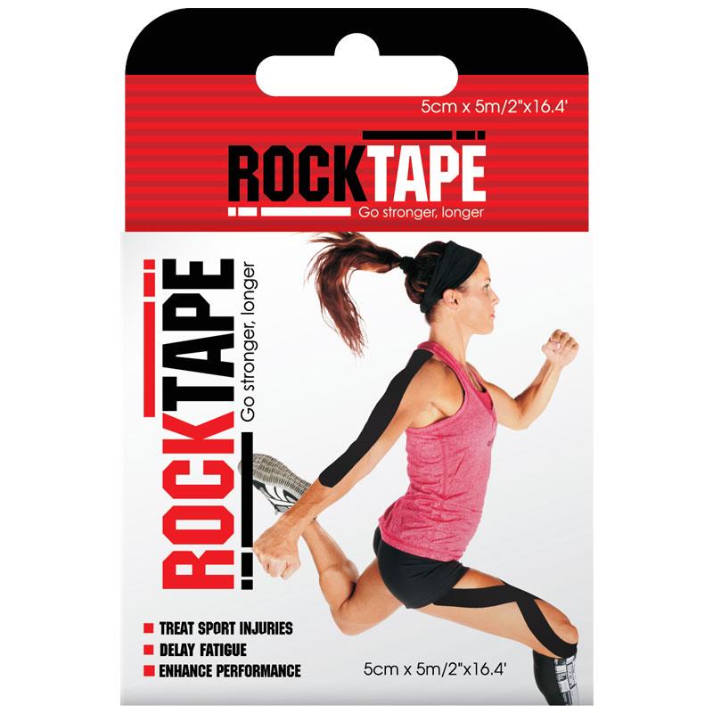 Rocktape Black 5Cm X 5M