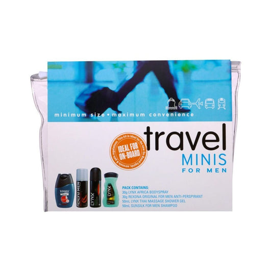 Travel Set Mens 4Pk