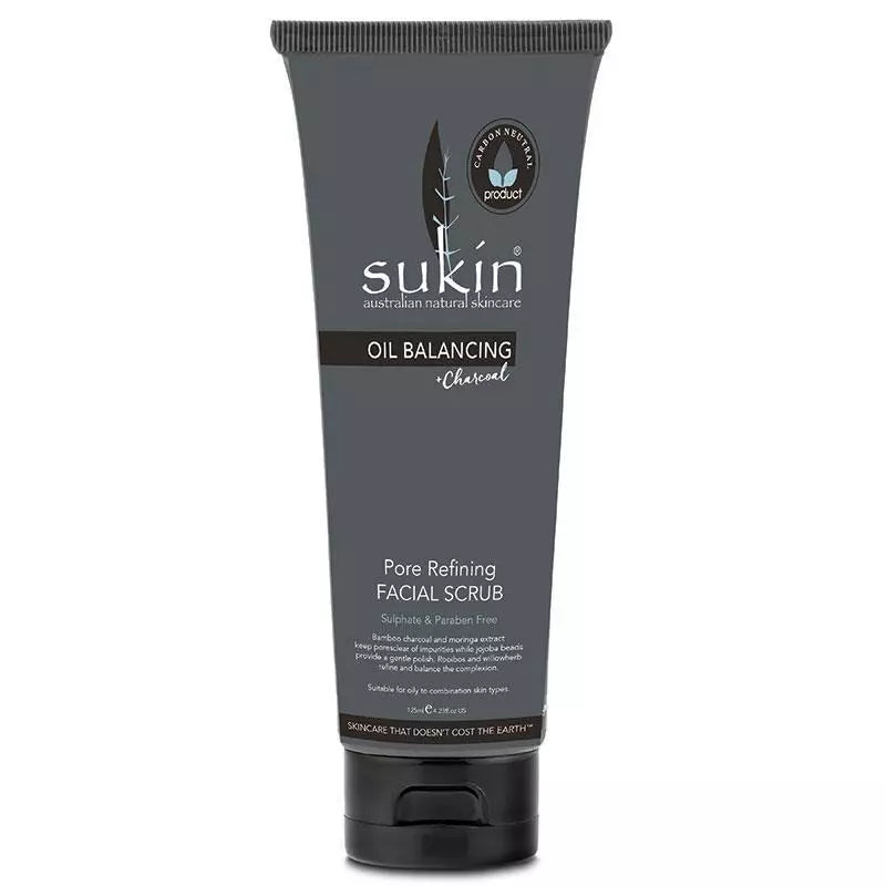 Sukin Charcoal Pore Scrub 125mL