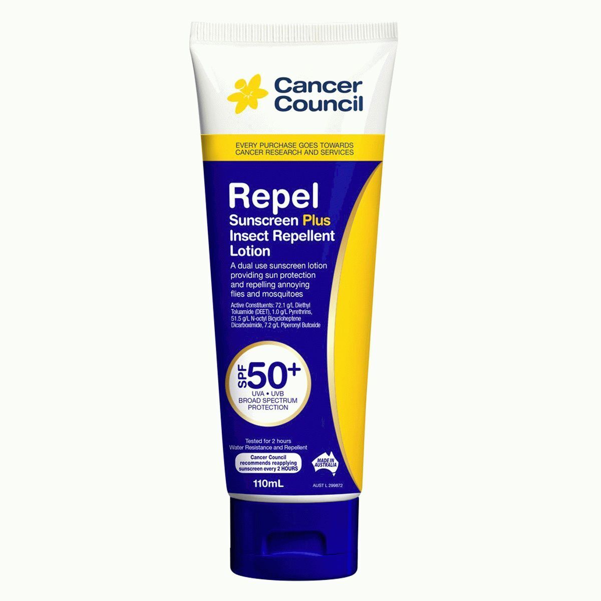 Can/C Repel S/Screen Spf50+ 110mL