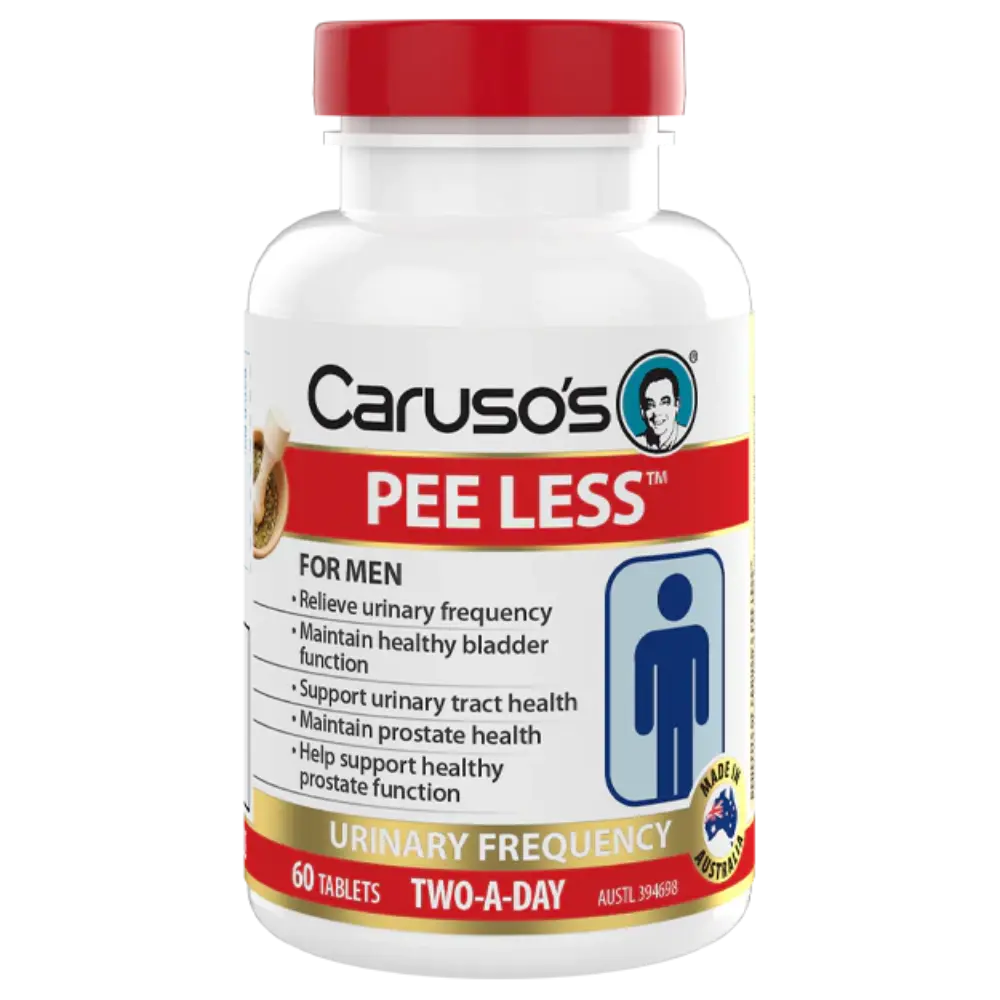 Carusos Pee Less 60 Tab