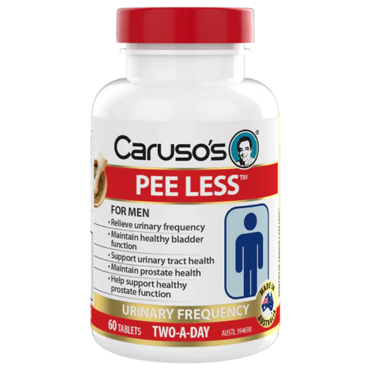 Carusos Pee Less 60 Tab