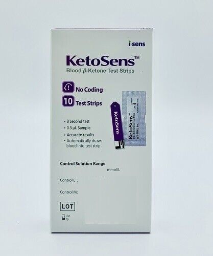 Caresens Ketosens 10 Test Strips