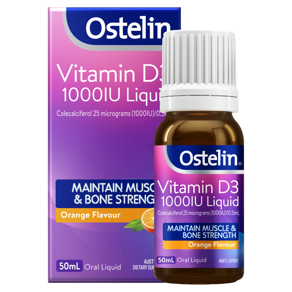 Ostelin Vitamin D3 Liquid 50mL