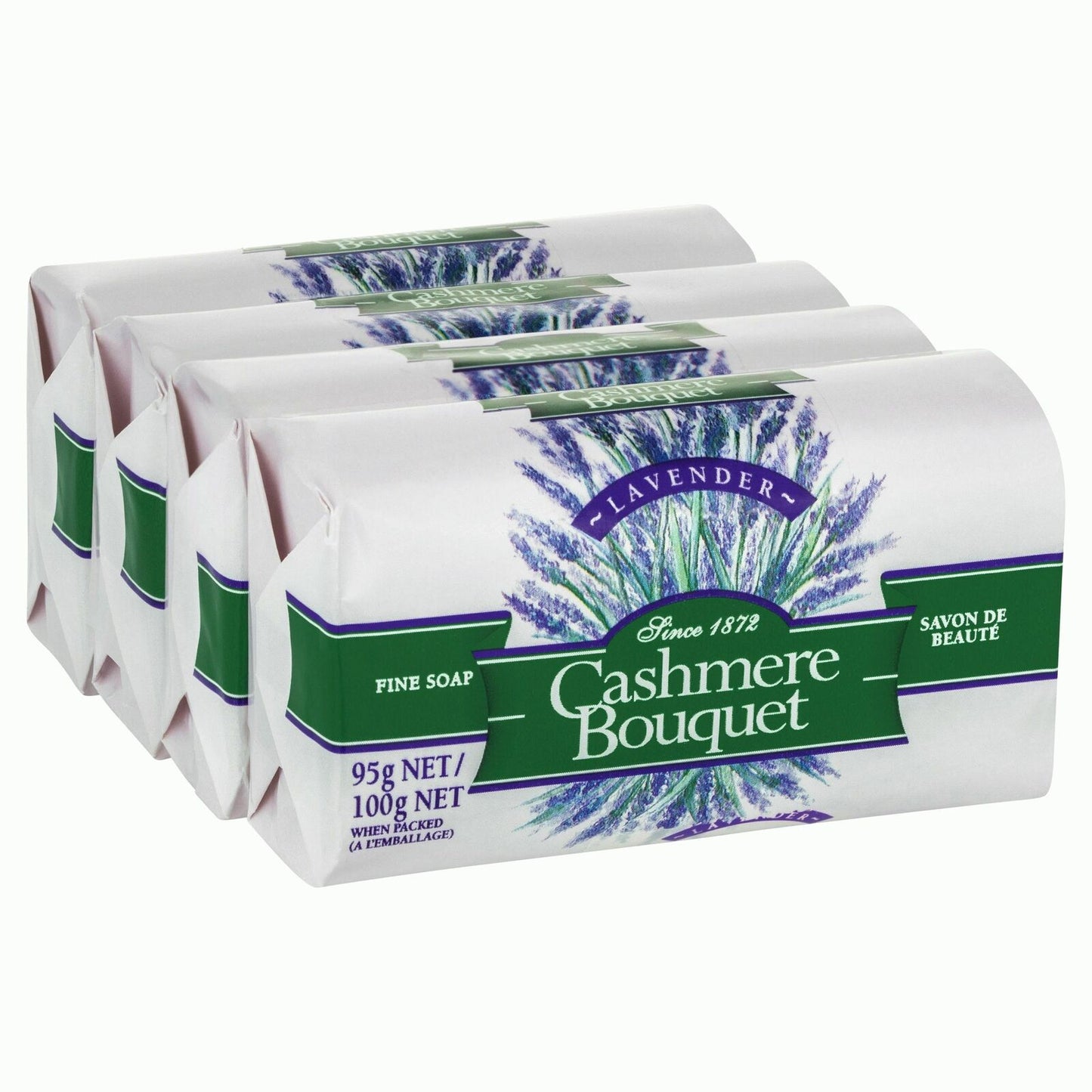 Palm Cash Bouq Bar Soap Lav 4Pk