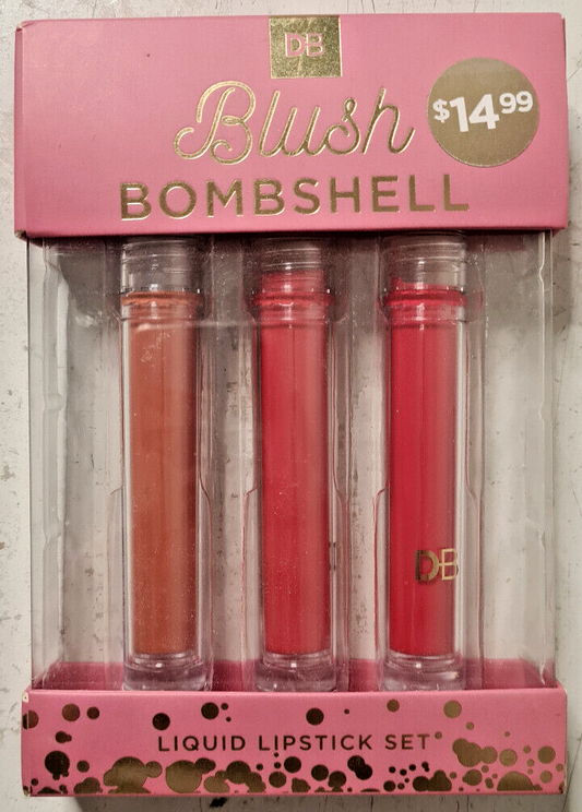 Db Blush Bomshell Liq Lipstick Set