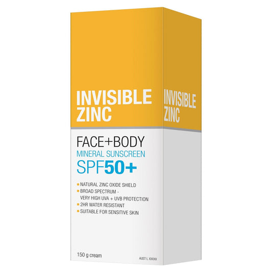 Inv/Zinc Face & Body Spf50 150g