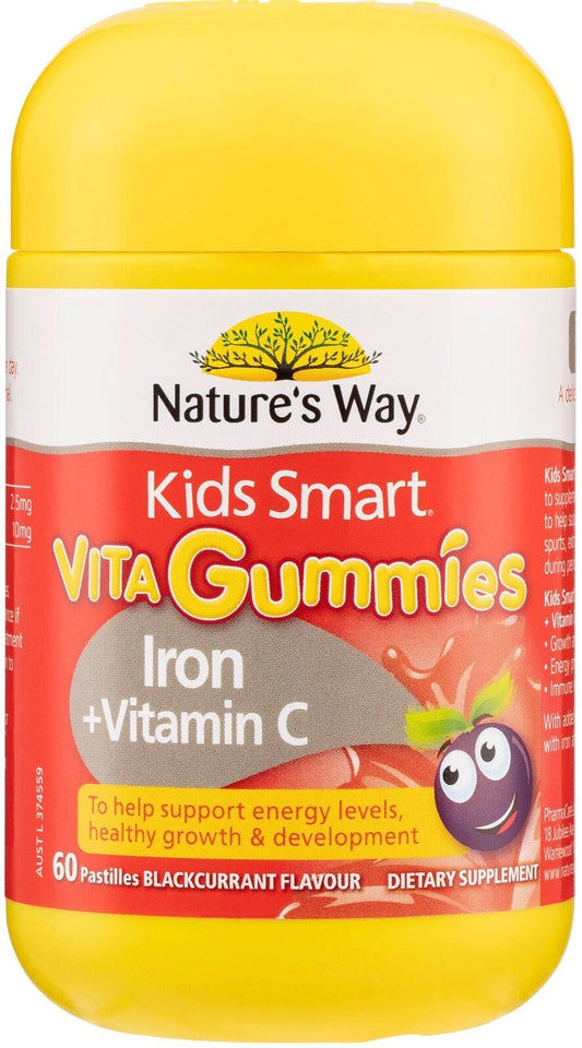 Nat/Way Kids Smart Vitagummies Iron 60