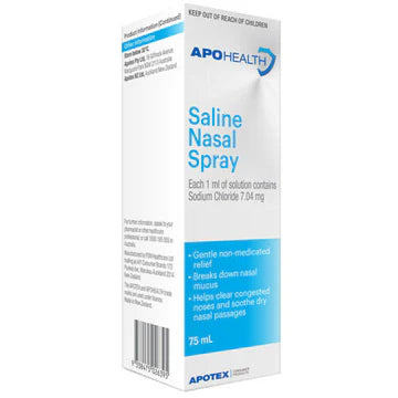 Aph Saline Nasal Spray 7.04mL Btle 75mL