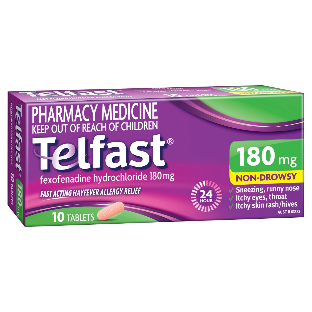 Telfast 180mg 10 Tab