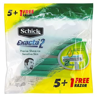 Schick Exacta 2 Sensitive 5+1