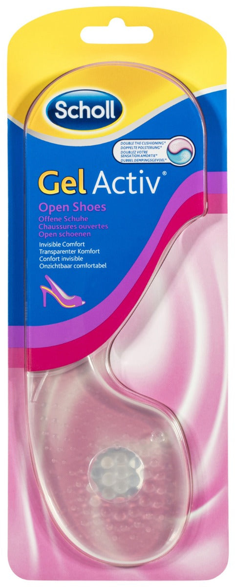 Scholl Gel Activ Female Insoles Open Shoes