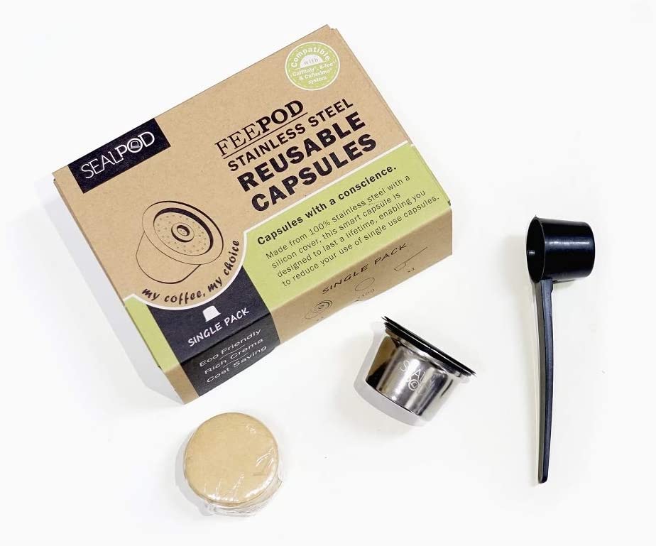 Sealpod Feepod Reusable Coffee Capsule Starter Kit