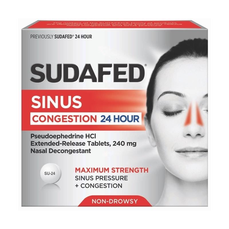 Sudafed Sinus Pain 24