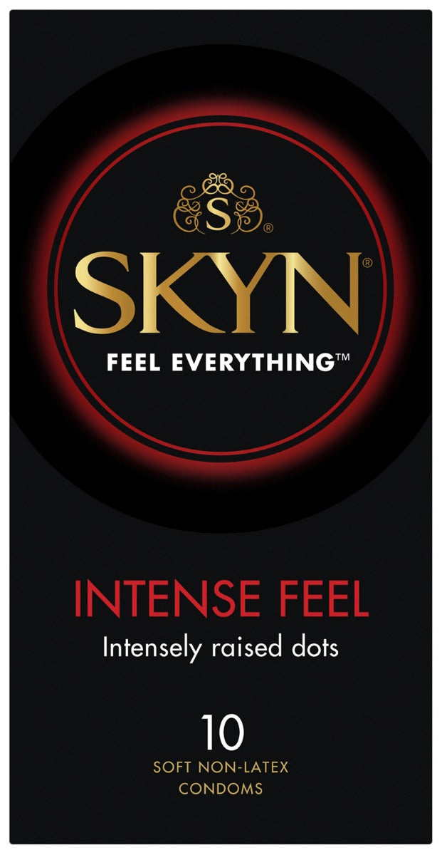 Skyn Intense Feel Soft Non Latex Condoms 10Pk