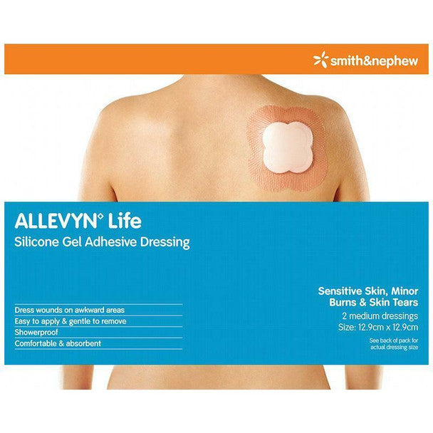 Smith & Nephew Allevyn Life Med 12.9 2Pk