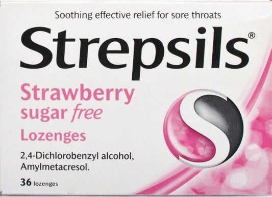 Strepsils Loz Chd6+Strw S/F 16