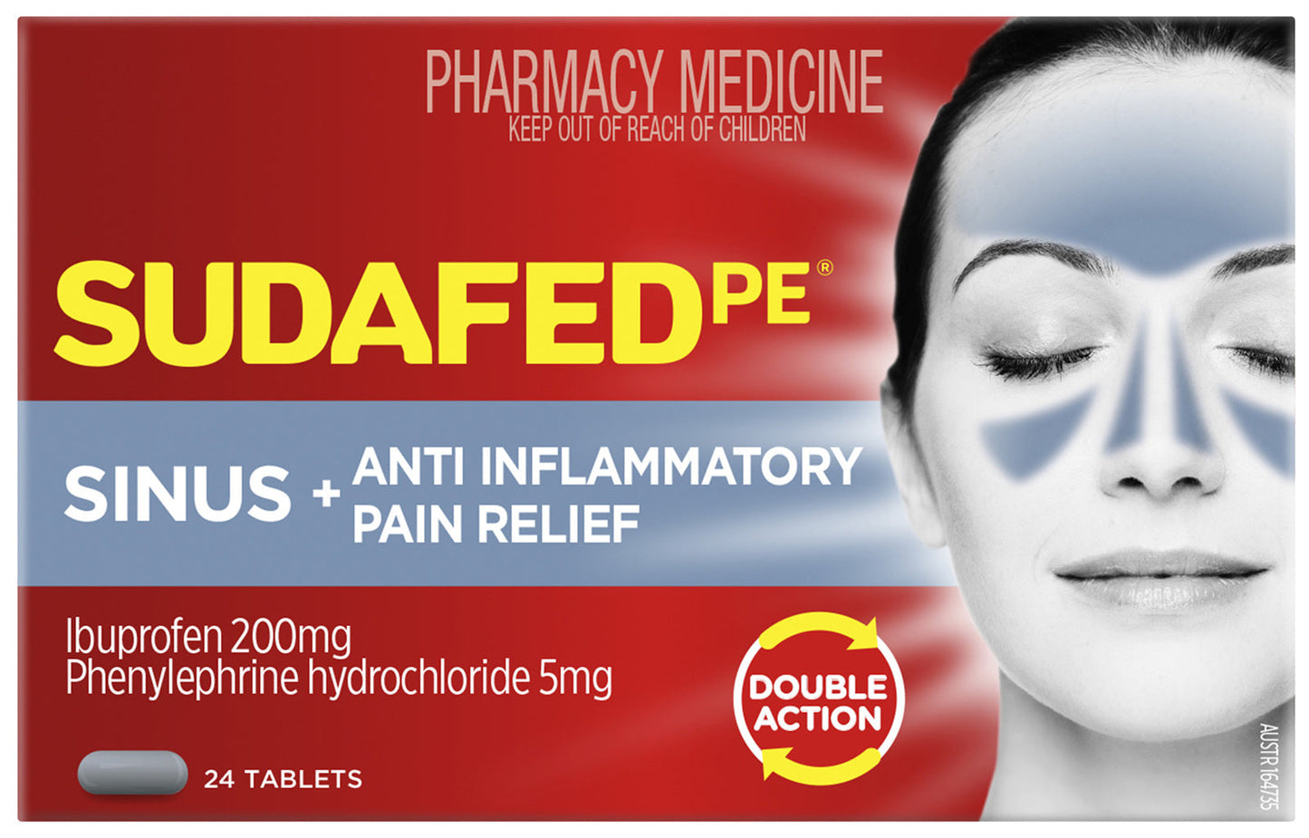 Sudafed Pe Sinus + Anti-Inf Pain Relief 24