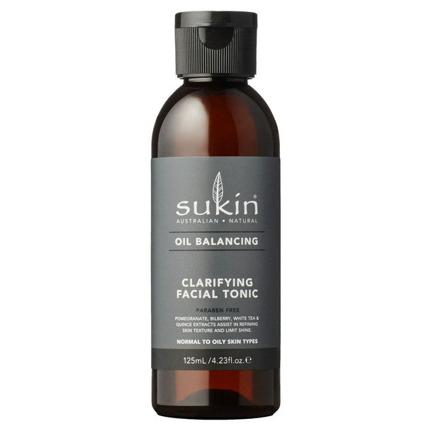 Sukin Charcoal Clrfyng Face Tonic 125M