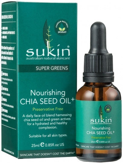 Sukin Super Green Chia Seed Oil 25mL