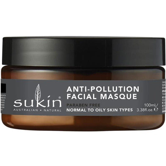 Sukin Charcoal Anti-Pol Face Masque 100M