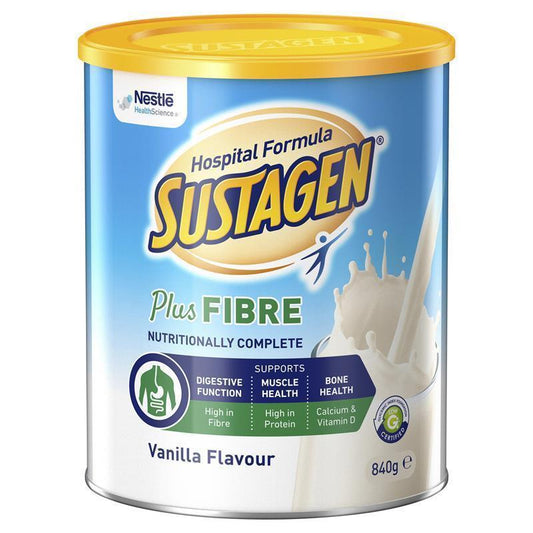 Sustagen Plus Fibre Vanilla 840g
