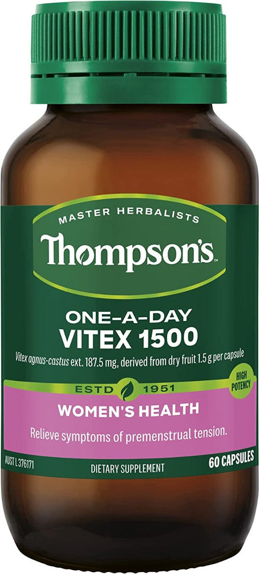 Thompsons One A Day Vitex 1500mg 60 Caps