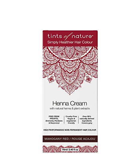 Tints Of Nature Henna Cream Mahogany Red