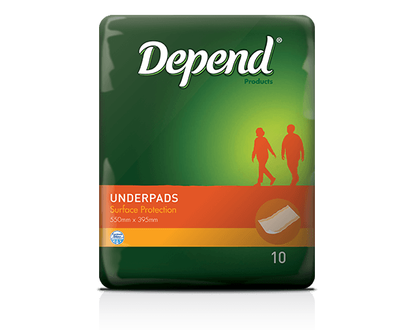 Depend Underpads 10