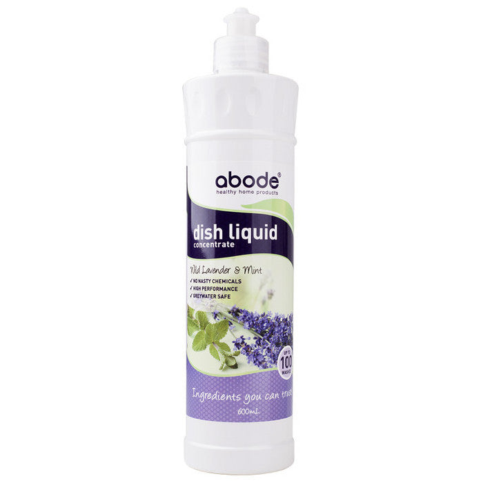 Abode Dish Liq. W Lavender & Mint 600mL