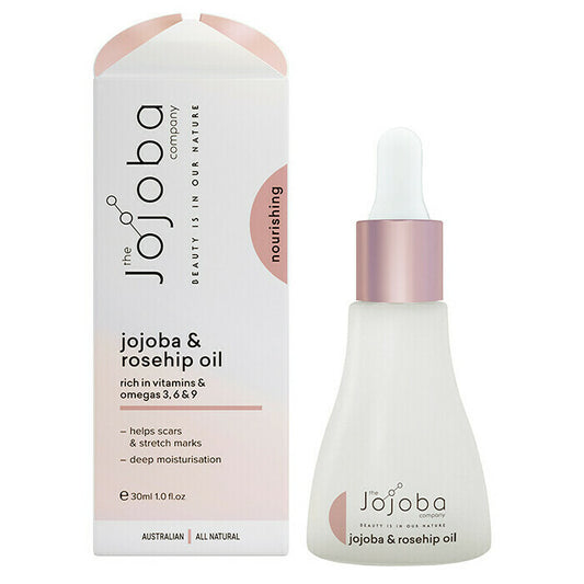 Jojoba Company Jojoba & Rosehip Oil 30mL