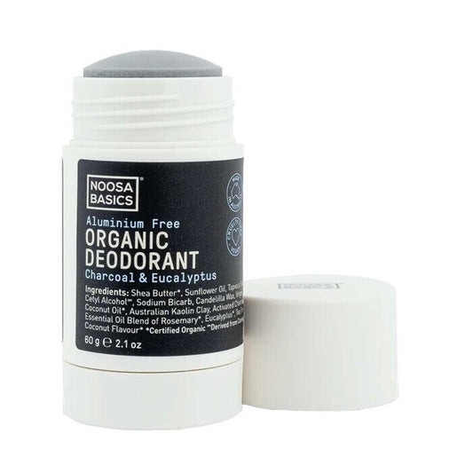 Nb Organic Deodorant Charcoal & Eucalyptus 60g