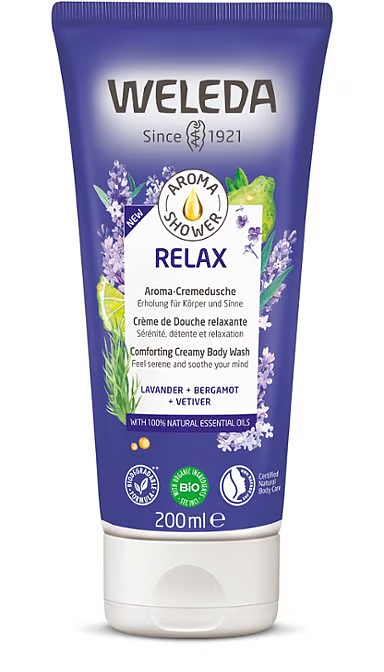 Weleda  Aroma Shower Body Wash Relax 200mL