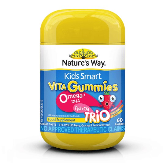 Natures Way Kids Omega-3 Dha Fish Oil 60S